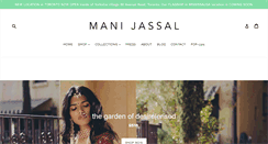 Desktop Screenshot of manijassal.com